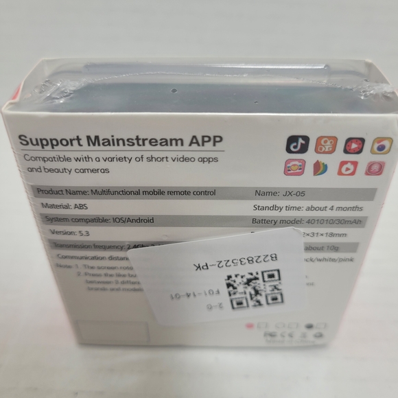 JX-05 Multifunctional Mobile Remote Control - Picture 3 of 6